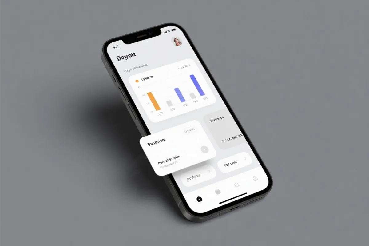 移动端界面示意图
