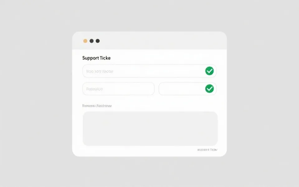 工单信息示意图